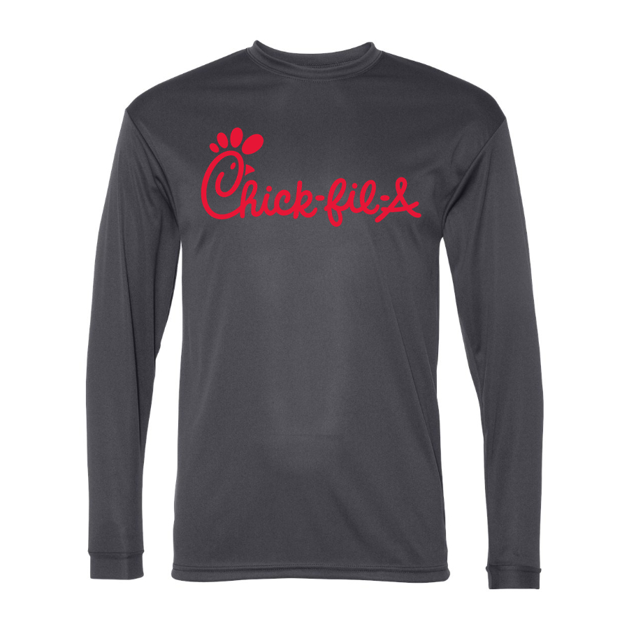 Men's Chick-fil-A Polyester Long Sleeve T-Shirt