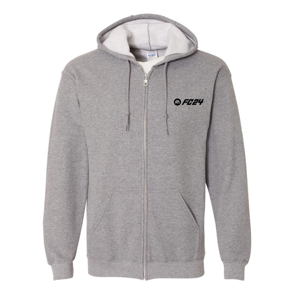 Men's EA Sports FC 24 Gildan Heavy Blend Full-Zip Hooded Sweatshirt