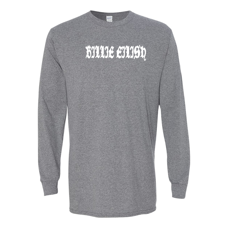 Men's Billie Eilish Gildan Heavy Cotton Long Sleeve T-Shirt