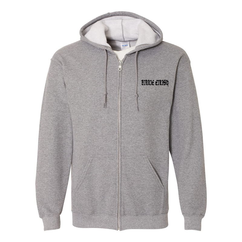 Men's Billie Eilish Gildan Heavy Blend Full-Zip Hooded Sweatshirt