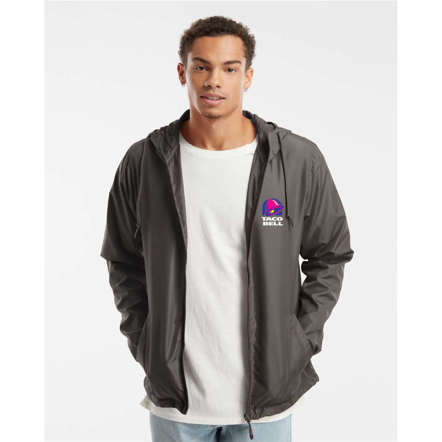 Men's Taco Bell Independent Trading Co Lightweight Windbreaker Full-Zip Jacket