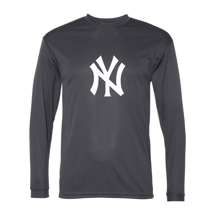 Men's New York NY Yankees Polyester Long Sleeve T-Shirt