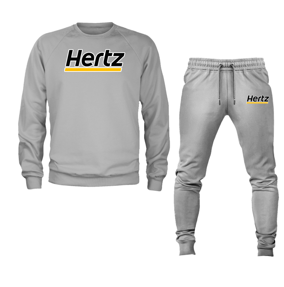 Men's Hertz Crewneck Sweatshirt Joggers Suit