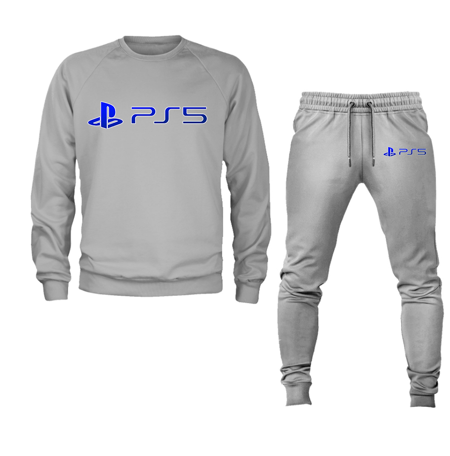 Men's Play Station PS5 Crewneck Sweatshirt Joggers Suit