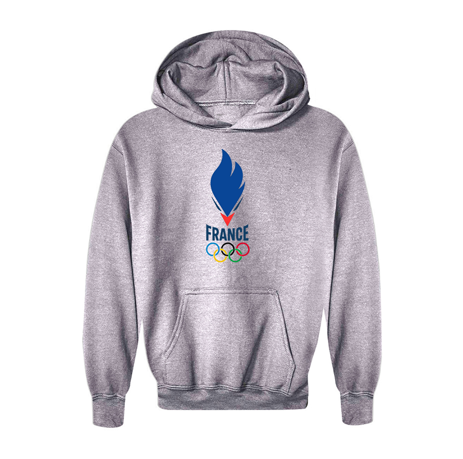 Youth France Olympia 2024 Pullover Hoodie