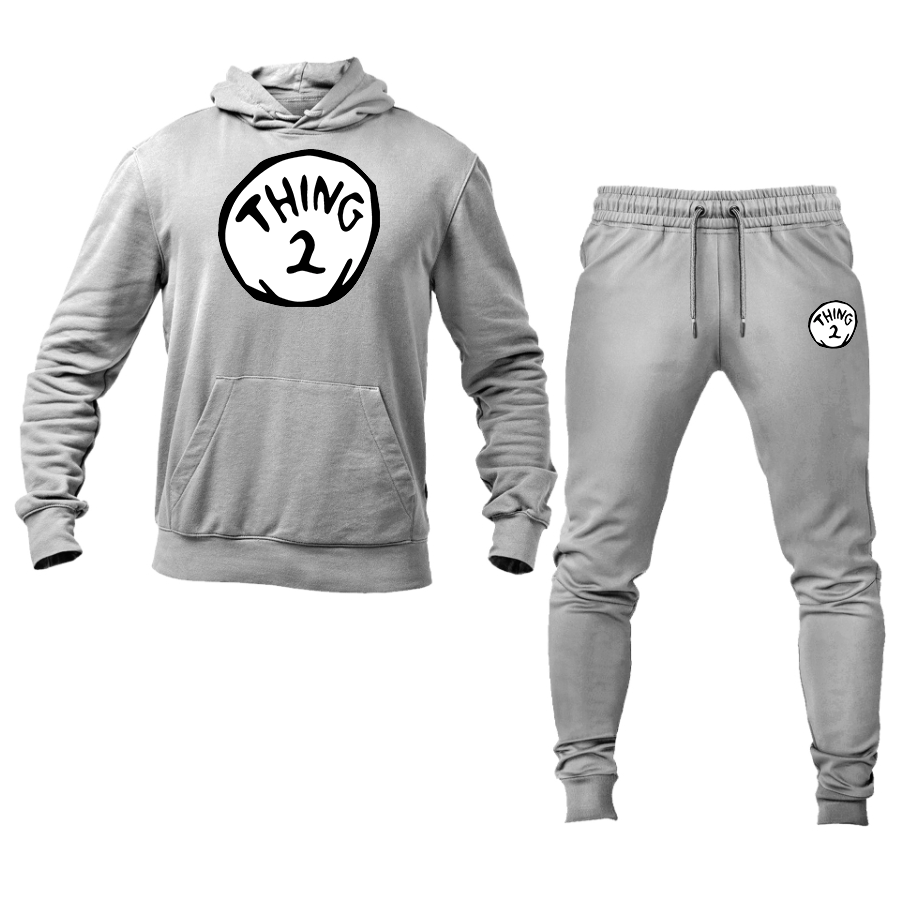Men's Dr. Suess Thing 2 Hoodie and Joggers Set