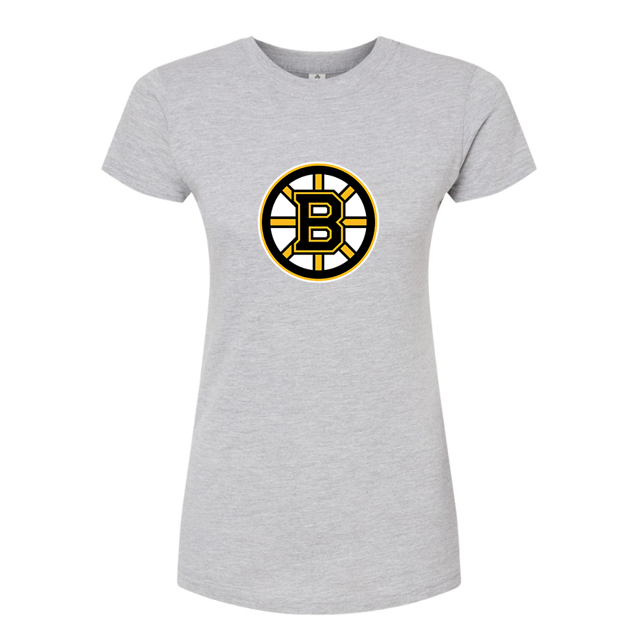 Women's NHL Boston Bruins Round Neck T-Shirt