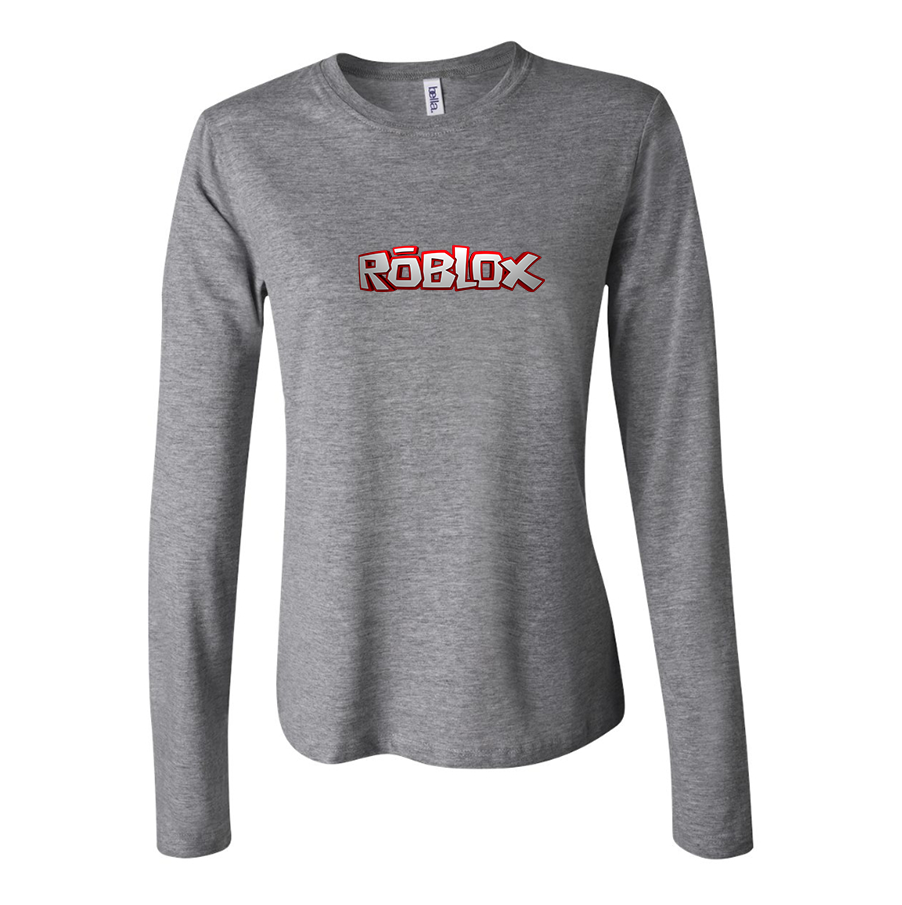 Women's Roblox Game Long Sleeve T-Shirt