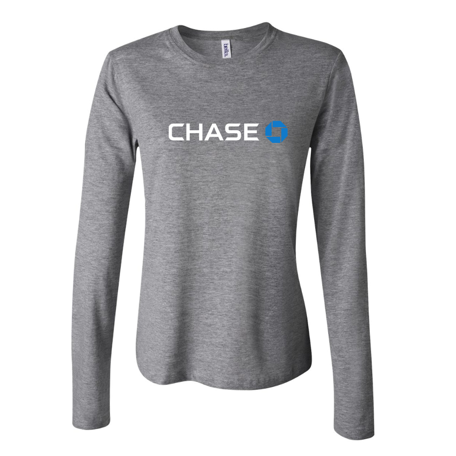 Women's Chase Bank Long Sleeve T-Shirt