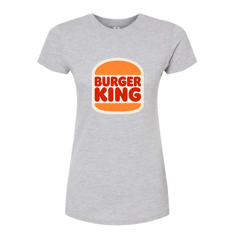 Women's Burger King Round Neck T-Shirt