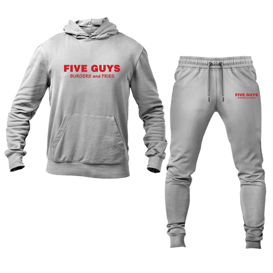 Men's Five Guys Hoodie and Joggers Set