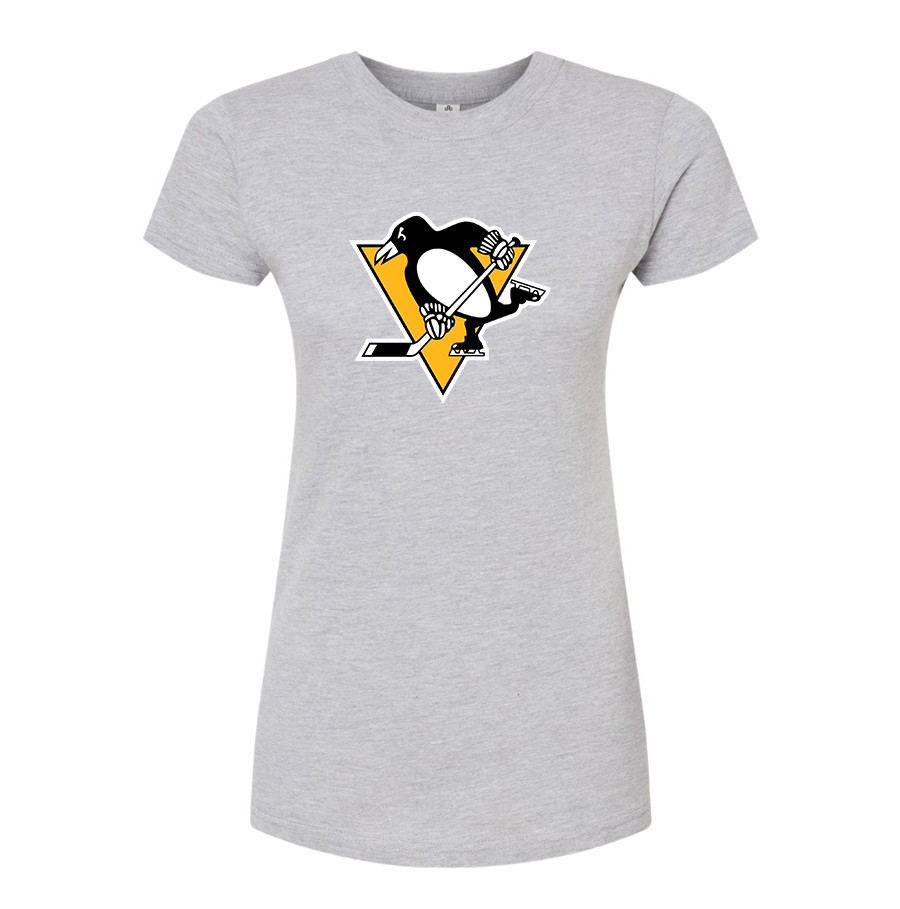 Women's NHL Pittsburgh Penguins Round Neck T-Shirt