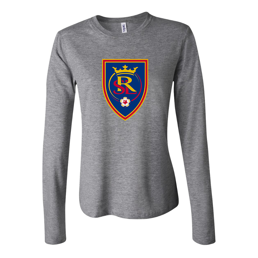 Women's Real Salt Lake Soccer Long Sleeve T-Shirt