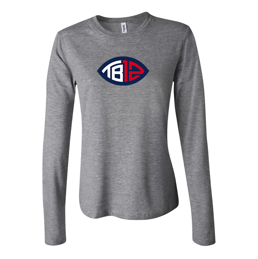 Women's Tom Brady 12 Long Sleeve T-Shirt