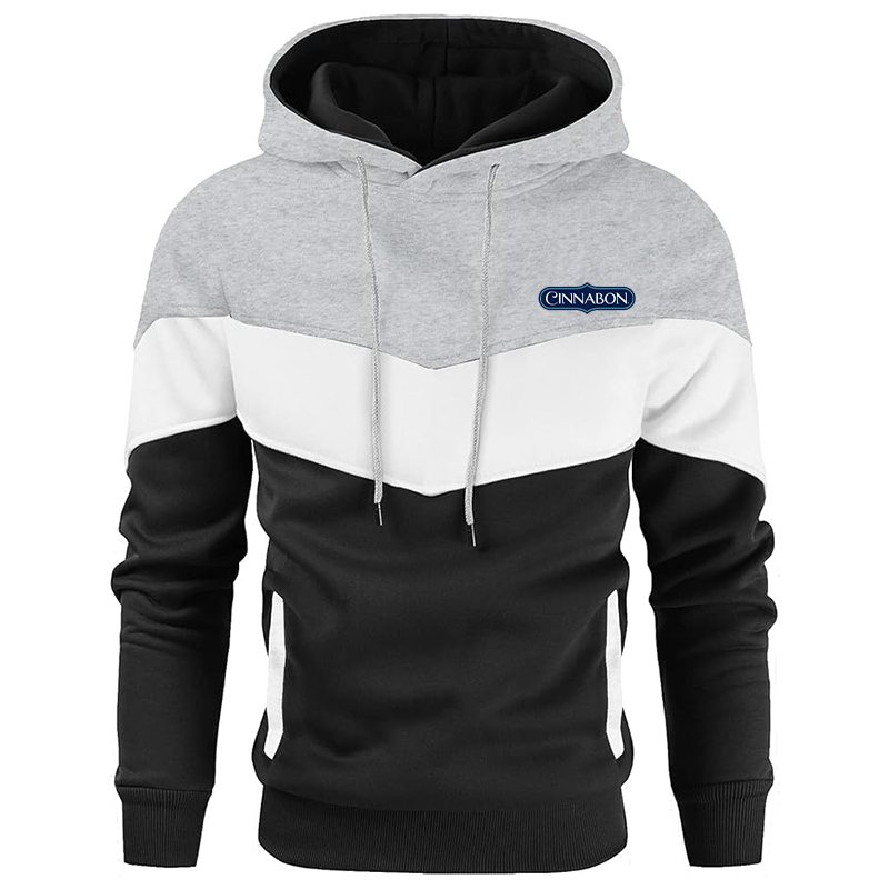 Men's New York NY Yankees Gesean Novelty Color Block Pullover Fleece Hoodie Long Sleeve Casual Sweatshirt with Pocket