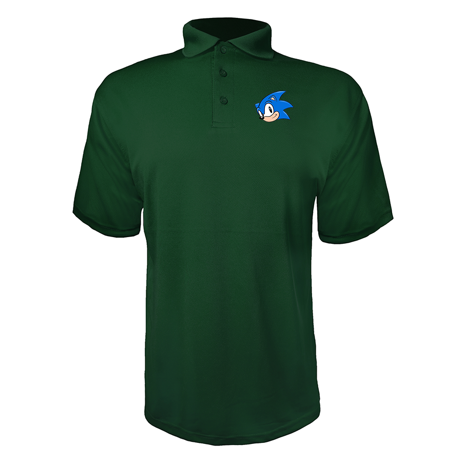 Men's Sonic the Hedgehog Polyester Polos