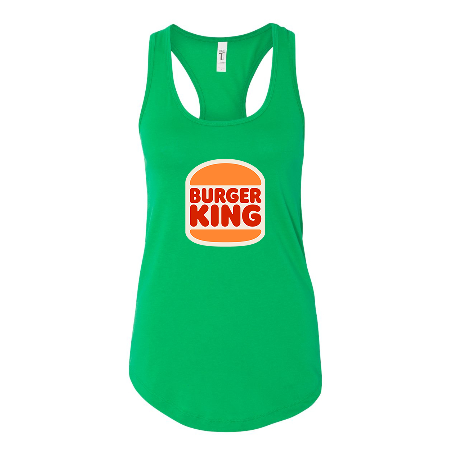 Women's Burger King Racerback Tank Top