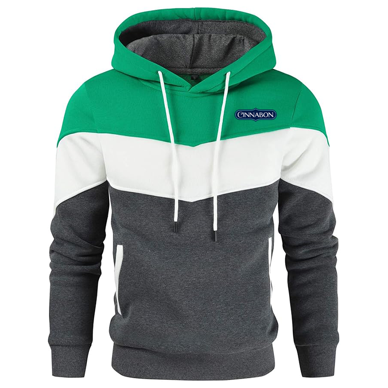 Men's New York NY Yankees Gesean Novelty Color Block Pullover Fleece Hoodie Long Sleeve Casual Sweatshirt with Pocket