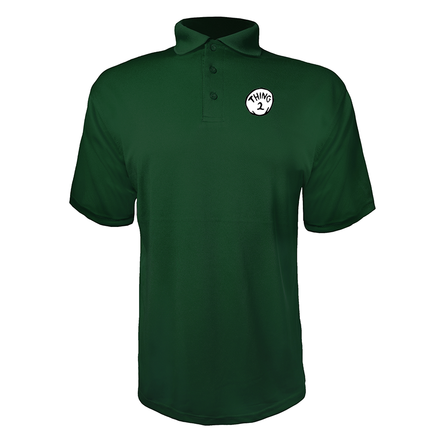 Men's Dr. Suess Thing 2 Polyester Polos