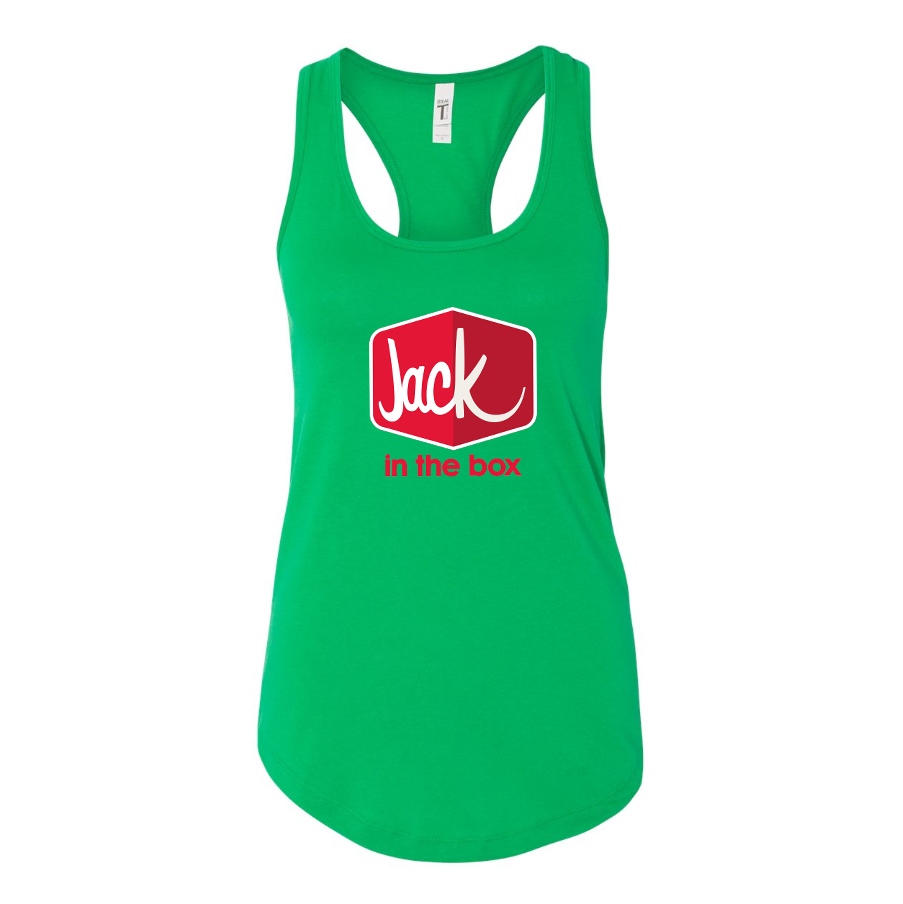 Women's Jack In The Box Racerback Tank Top