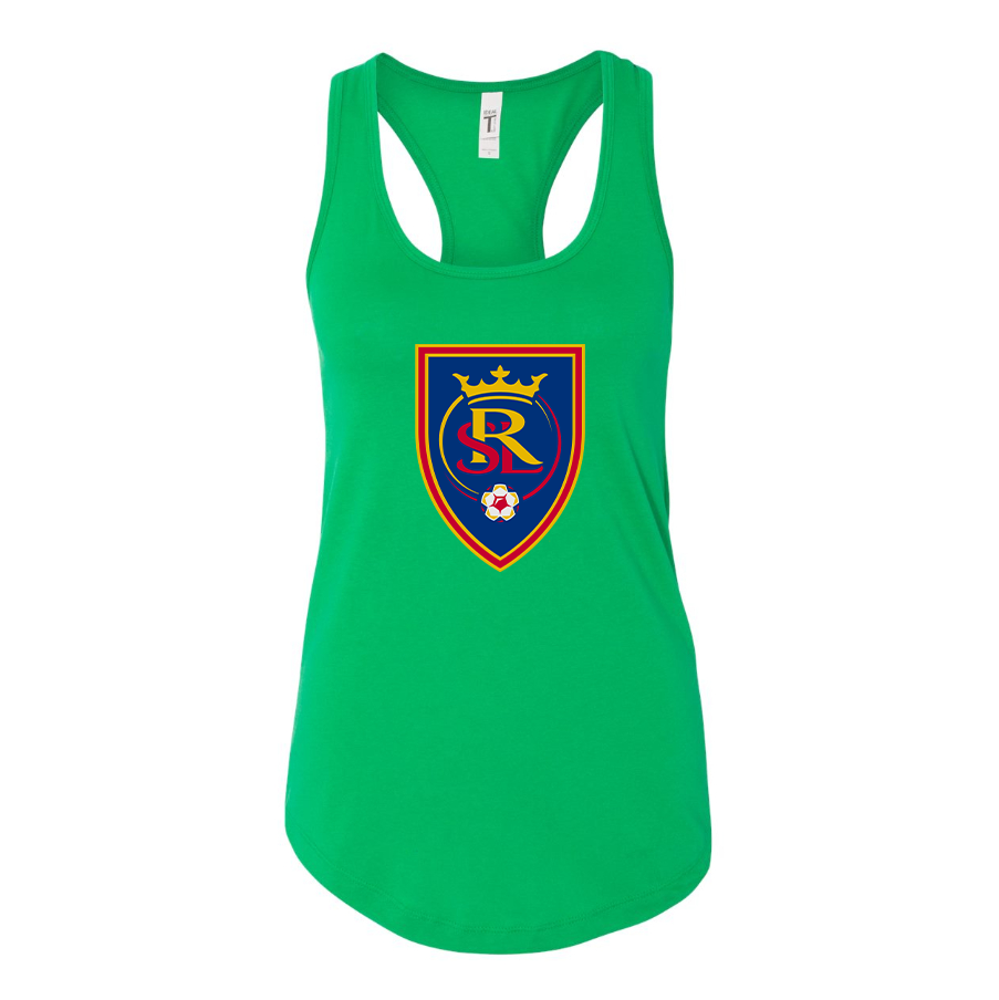 Women's Real Salt Lake Soccer Racerback Tank Top