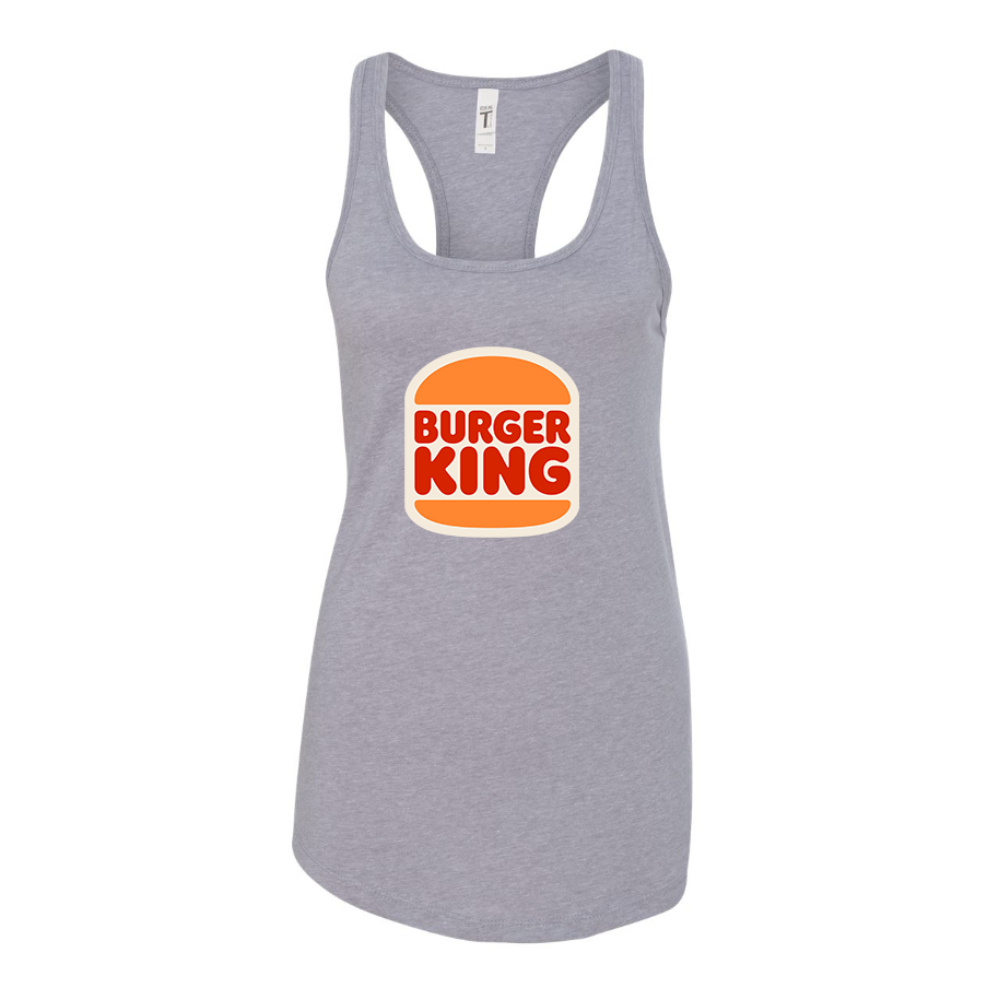 Women's Burger King Racerback Tank Top