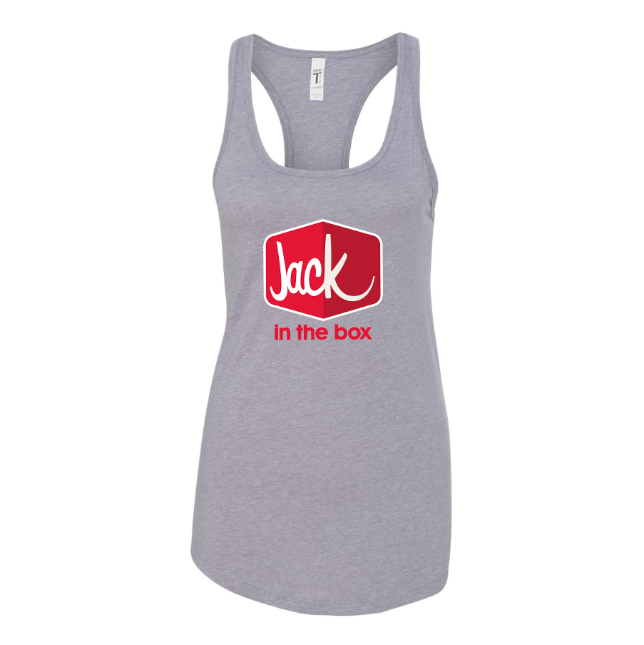 Women's Jack In The Box Racerback Tank Top