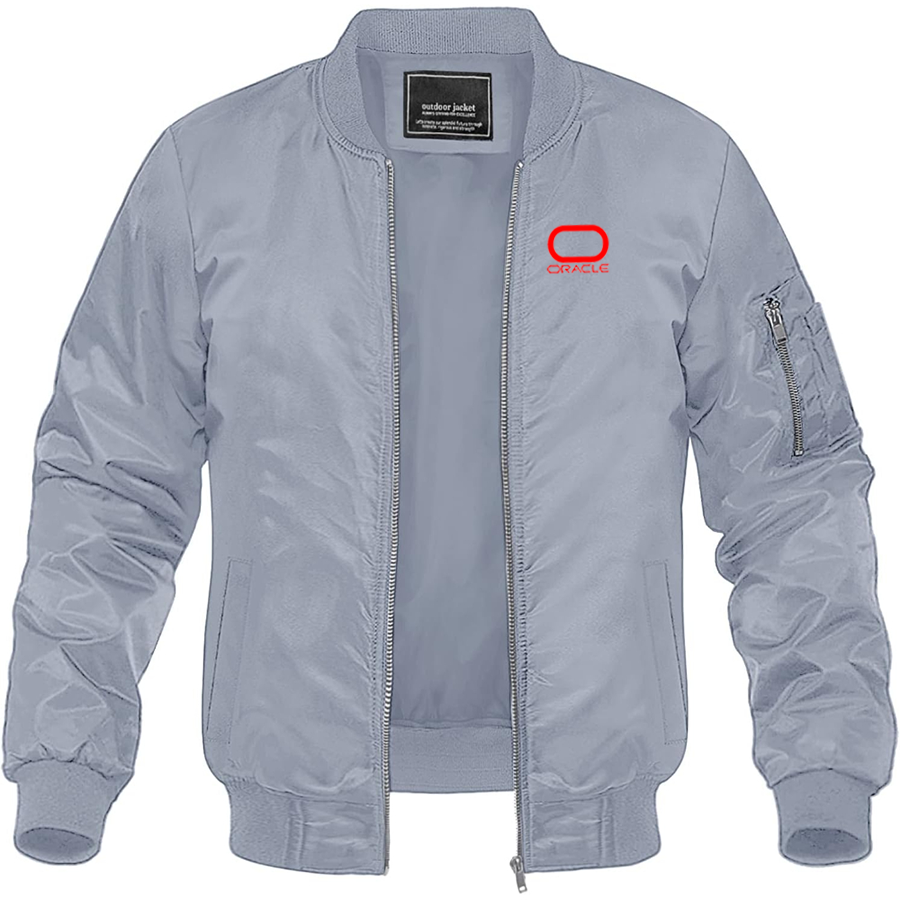 Men's Oracle Lightweight Bomber Jacket Windbreaker Softshell Varsity Jacket