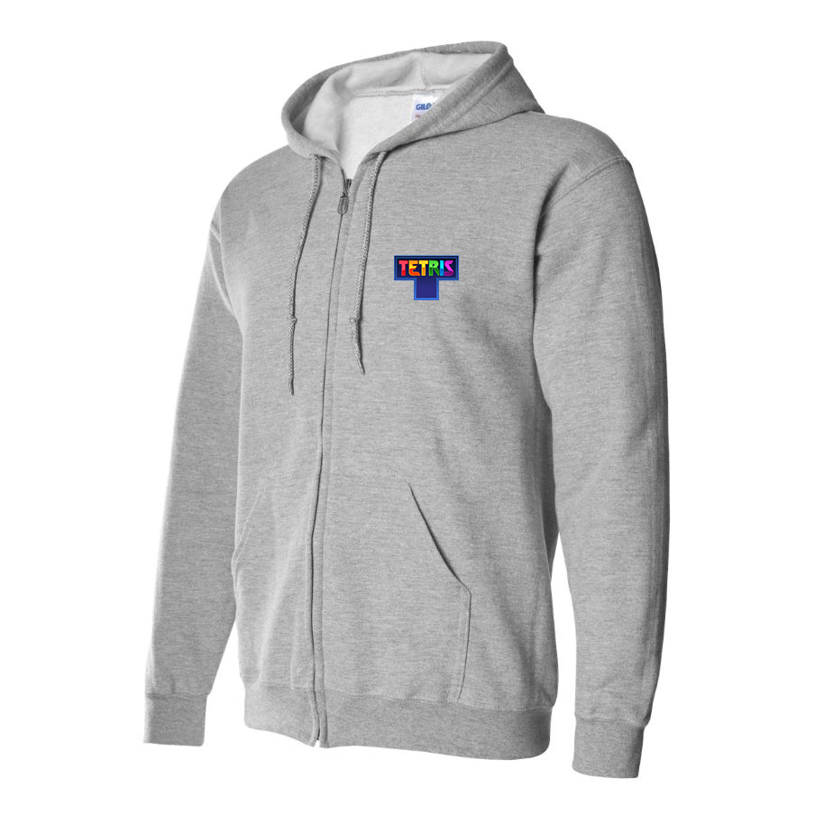 Men's Tetris Zipper Hoodie