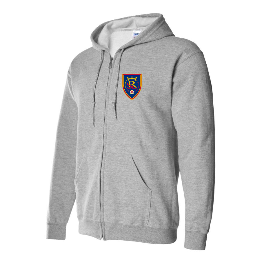 Men's Real Salt Lake Soccer Zipper Hoodie