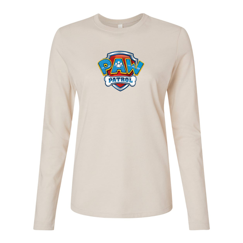Women’s Paw Patrol BELLA CANVAS Jersey Long Sleeve Tee