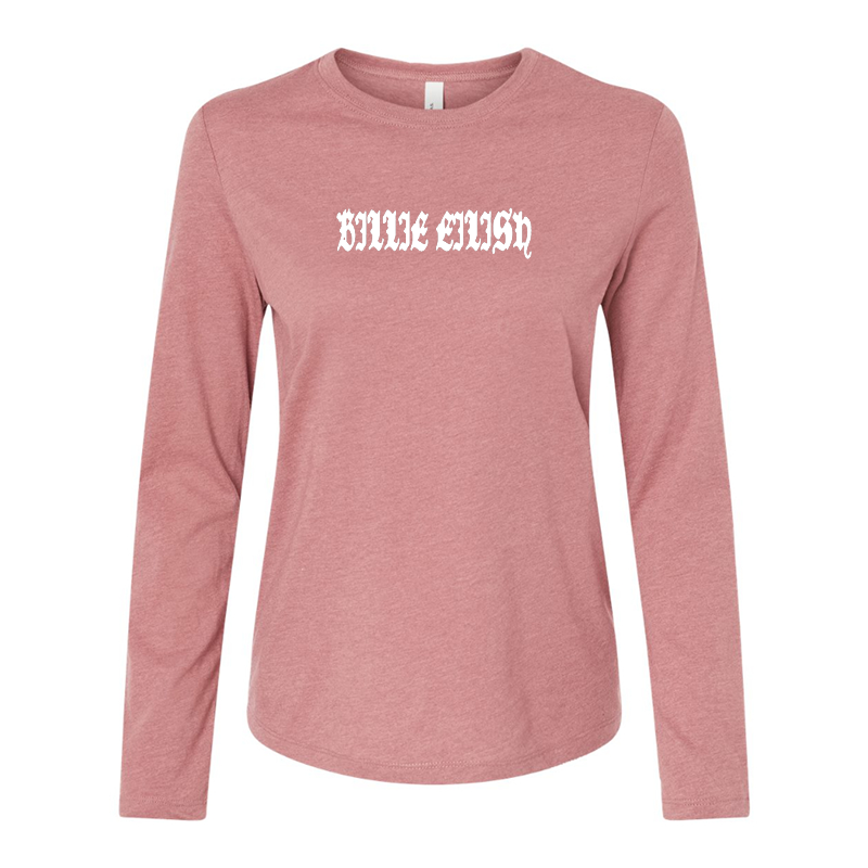 Women’s Billie Eilish BELLA CANVAS Jersey Long Sleeve Tee