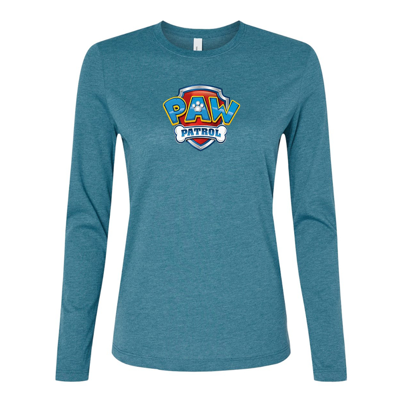 Women’s Paw Patrol BELLA CANVAS Jersey Long Sleeve Tee
