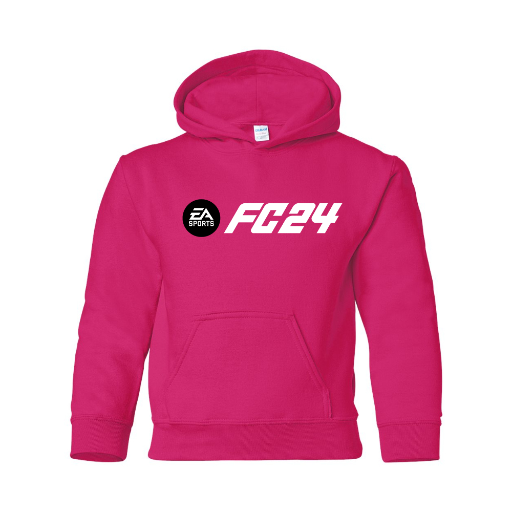 Youth's EA Sports FC 24 Gildan Heavy Blend Hooded Sweatshirt