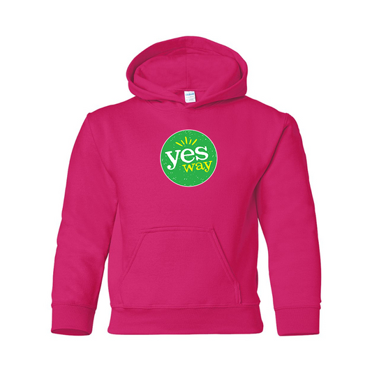 Youth's Yes Way  Gildan Heavy Blend Hooded Sweatshirt