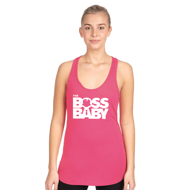 Women's Boss Baby Next Level Ideal Racerback Tank