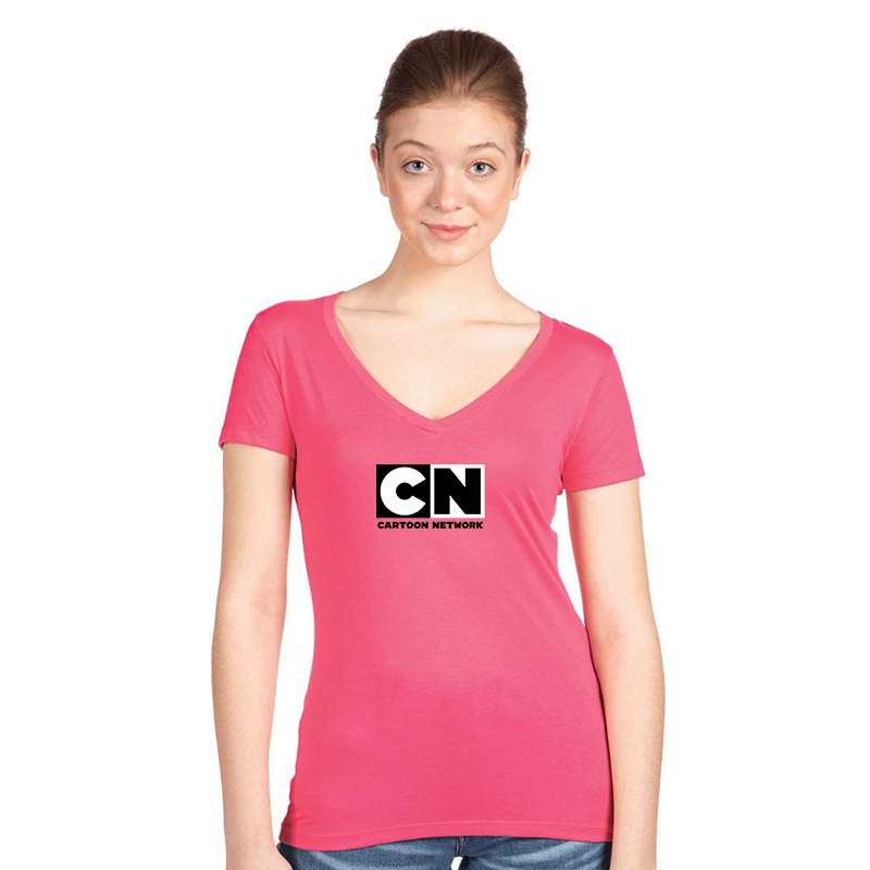 Women's Cartoon Network Next Level Ideal V-Neck T-Shirt