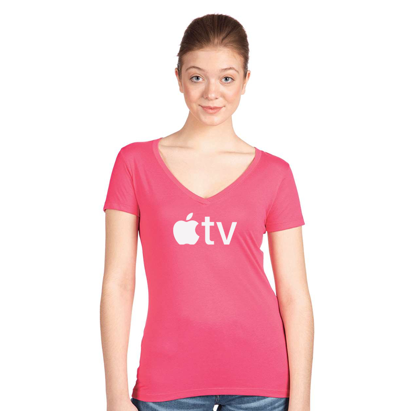 Women's Apple TV Next Level Ideal V-Neck T-Shirt