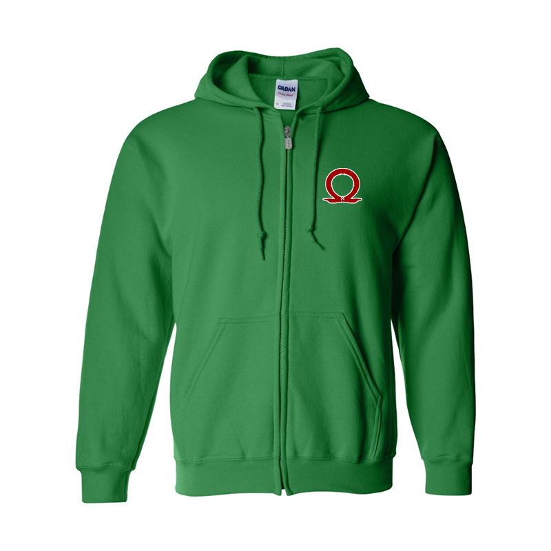 Men's God Of War Gildan Heavy Blend Full-Zip Hooded Sweatshirt