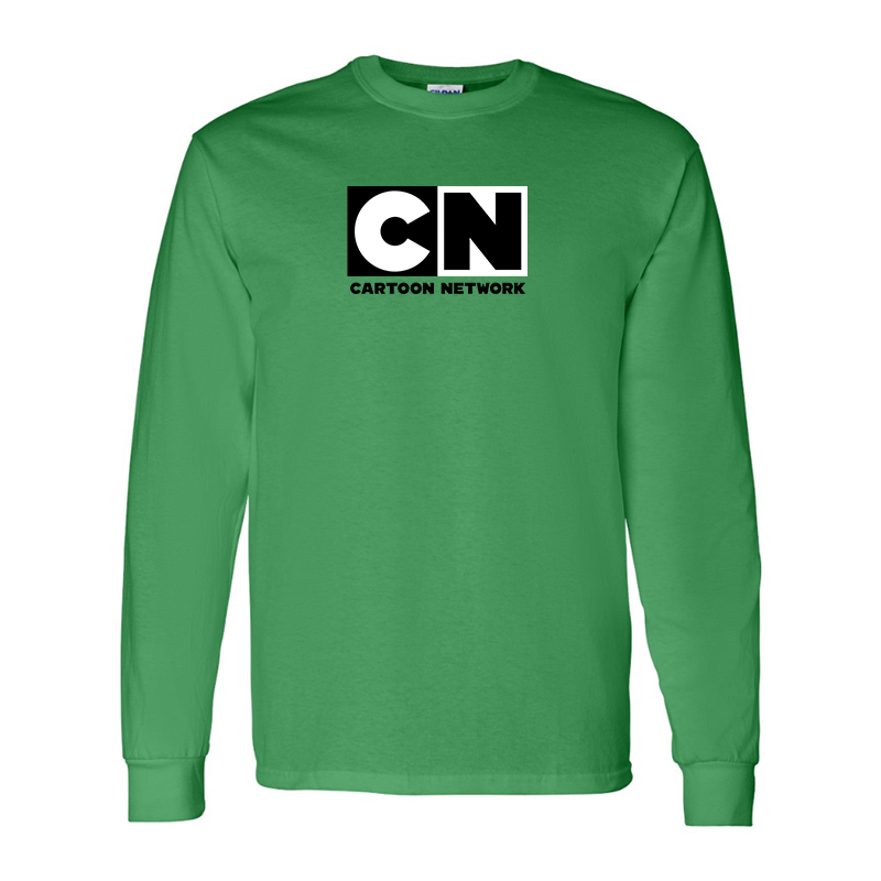 Men's Cartoon Network Gildan Heavy Cotton Long Sleeve T-Shirt