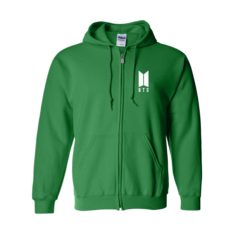 Men's BTS Gildan Heavy Blend Full-Zip Hooded Sweatshirt