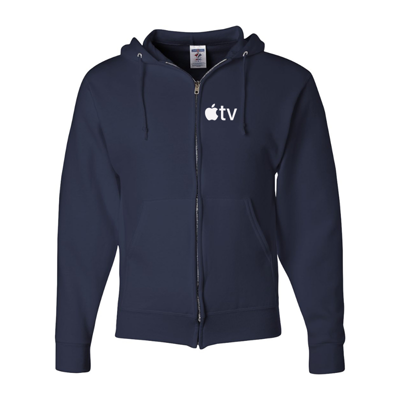 Men's Apple TV JERZEES NuBlend Full Zip Hooded Sweatshirt