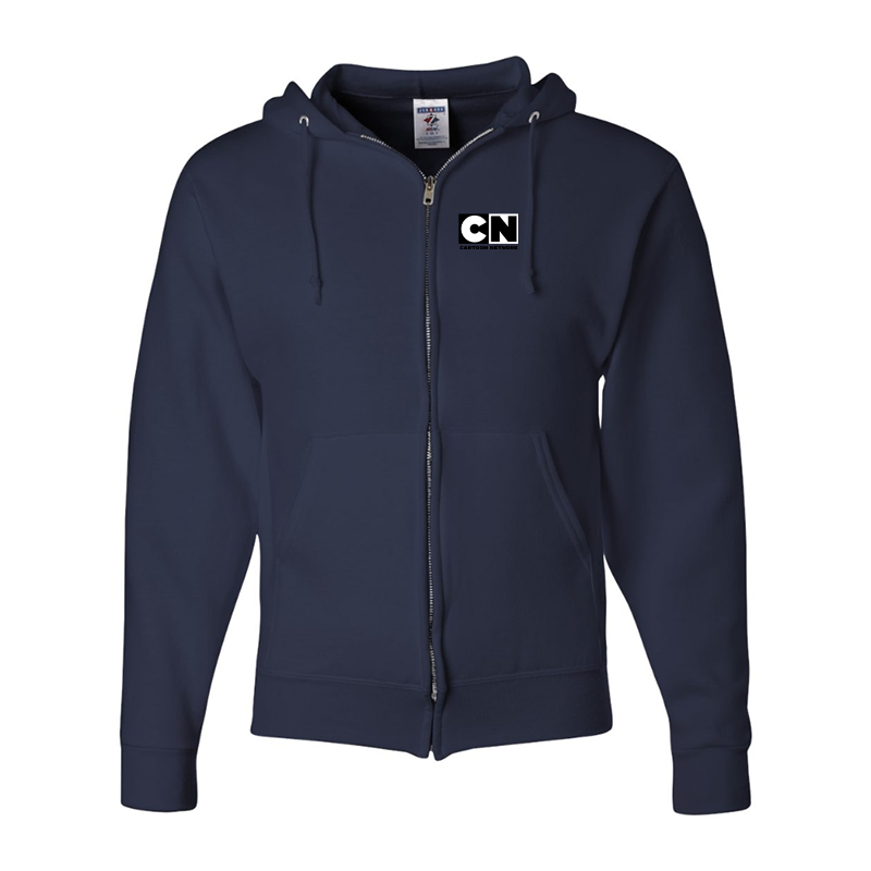 Men's Cartoon Network JERZEES NuBlend Full Zip Hooded Sweatshirt