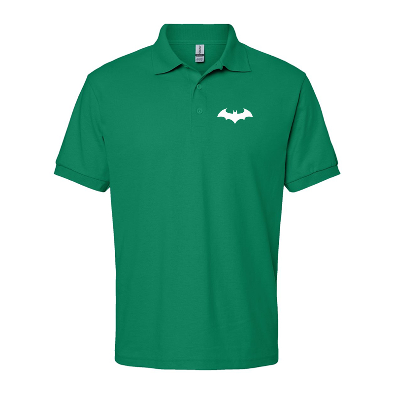 Men's Batman Gildan Dry Blend Jersey Polo