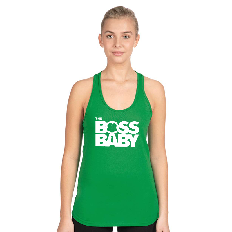 Women's Boss Baby Next Level Ideal Racerback Tank