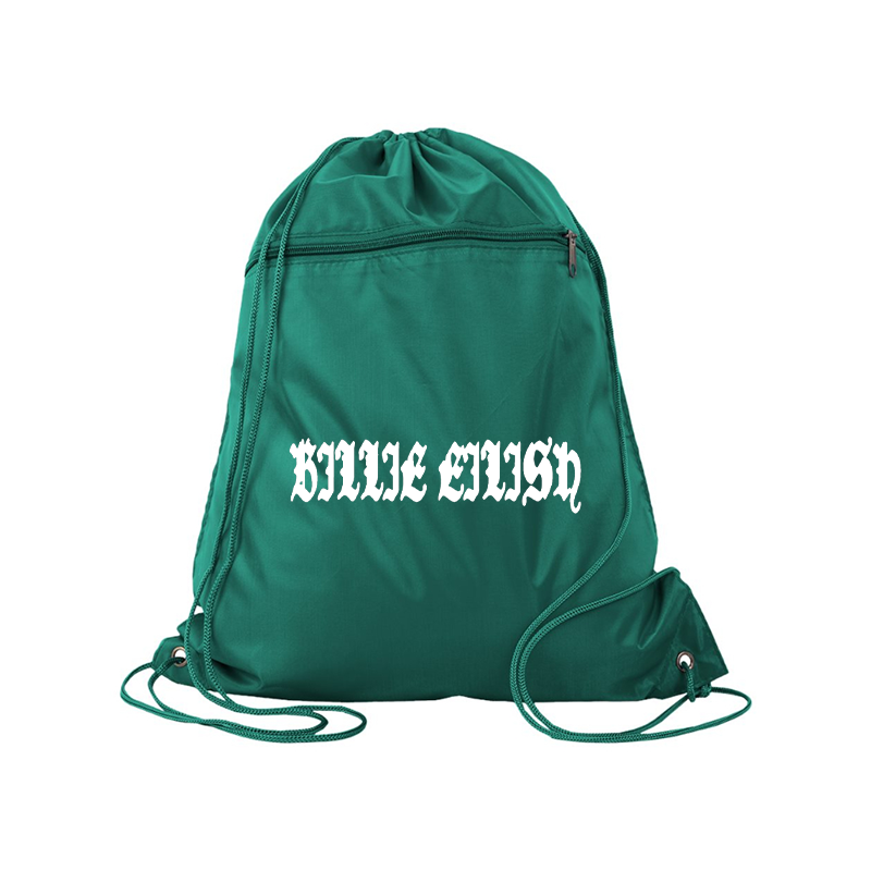 Billie Eilish Q-Tees Polyester Cinchpack