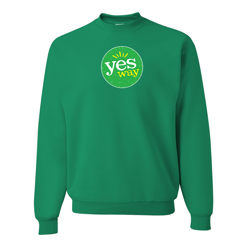Men's Yes Way JERZEES NuBlend Crewneck Sweatshirt