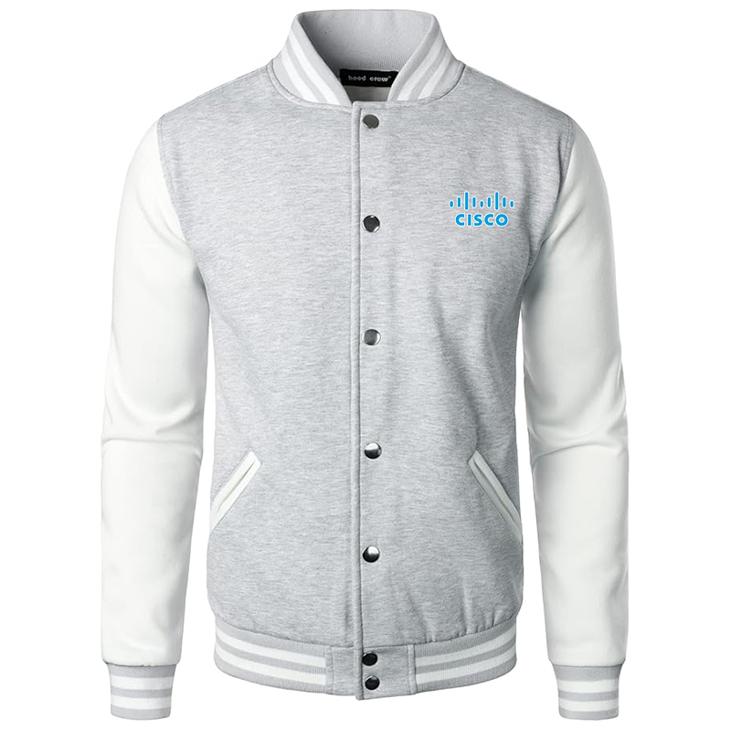 Men’s Cisco Varsity Baseball Jacket Cotton Blend Letterman Jackets
