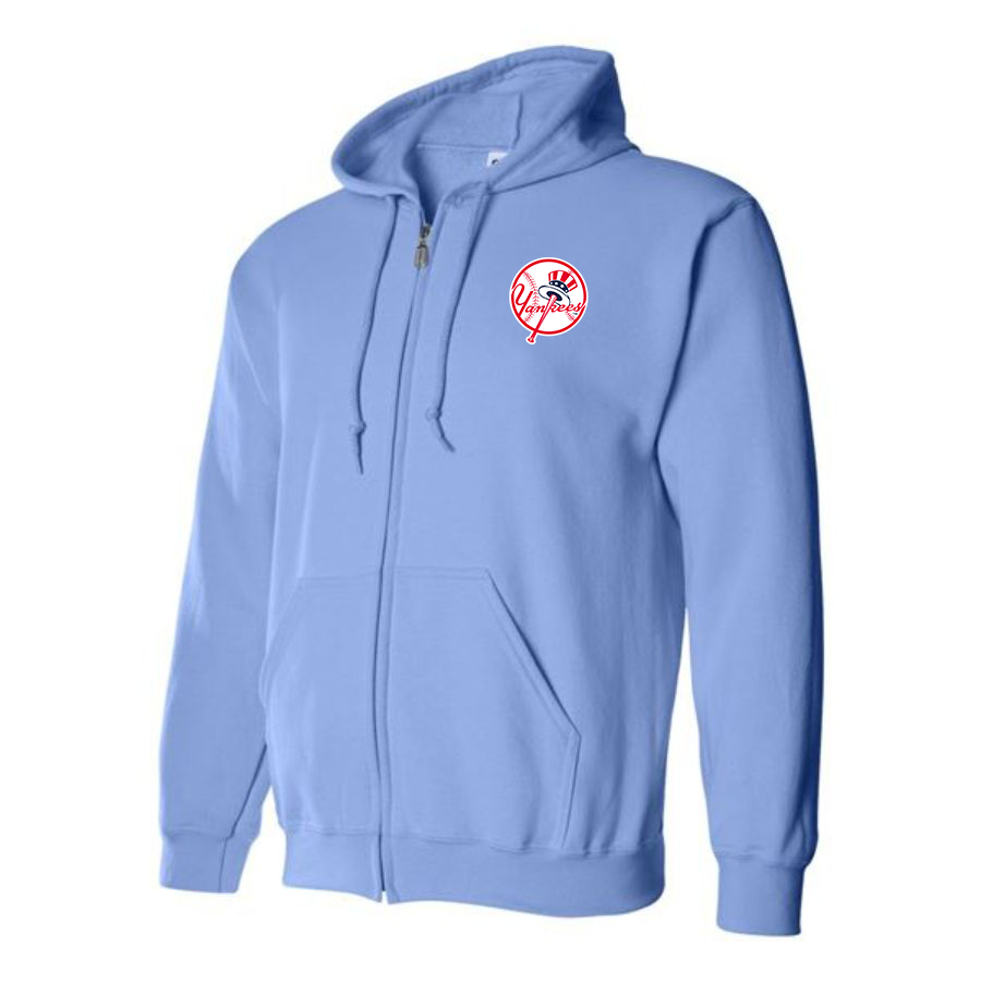 Men's Yankees NY Zipper Hoodie