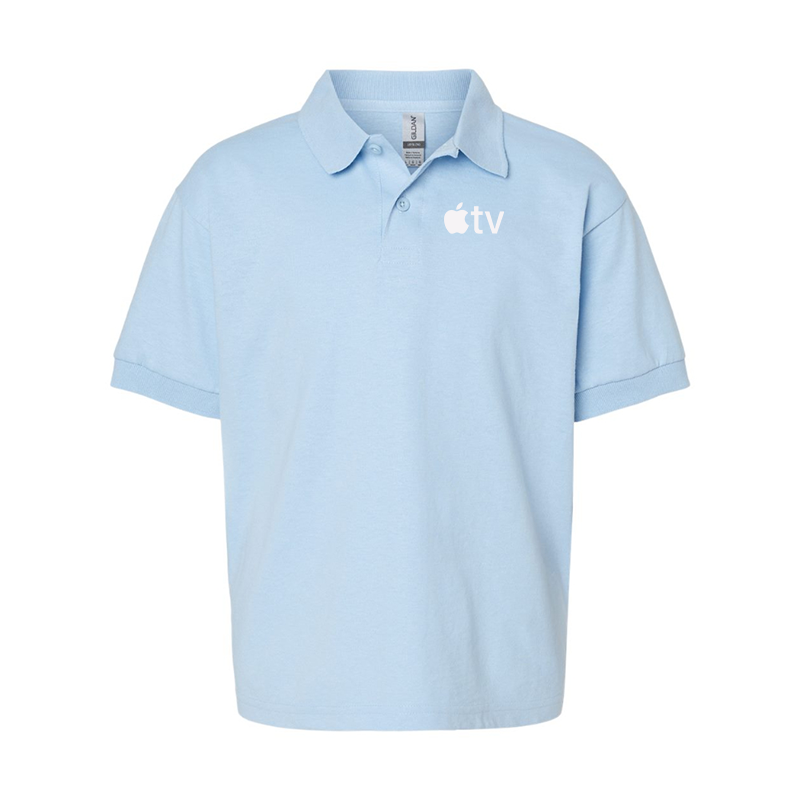 Youth's Apple TV Gildan Dry Blend Jersey Polo